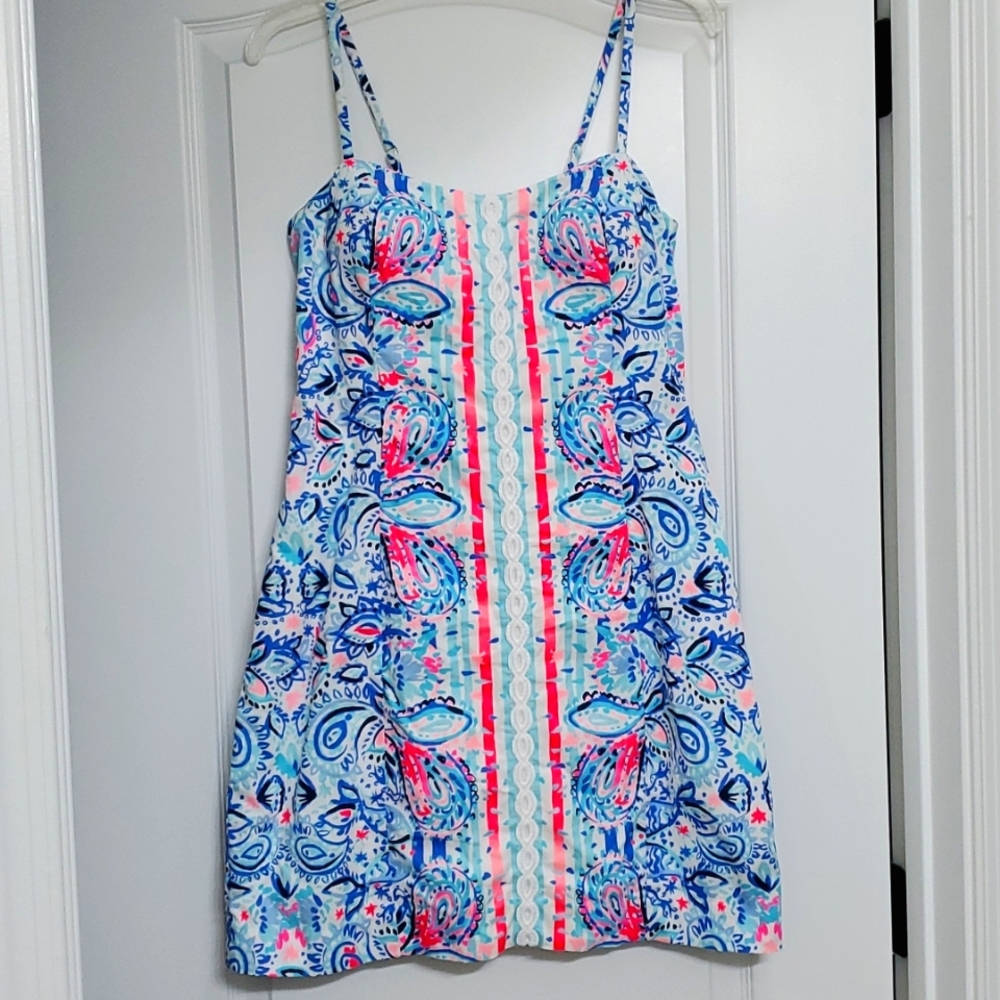 Lilly pulitzer dress size 10 worn once!